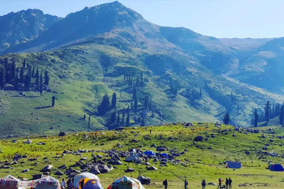 Camps in Kumrat Valley